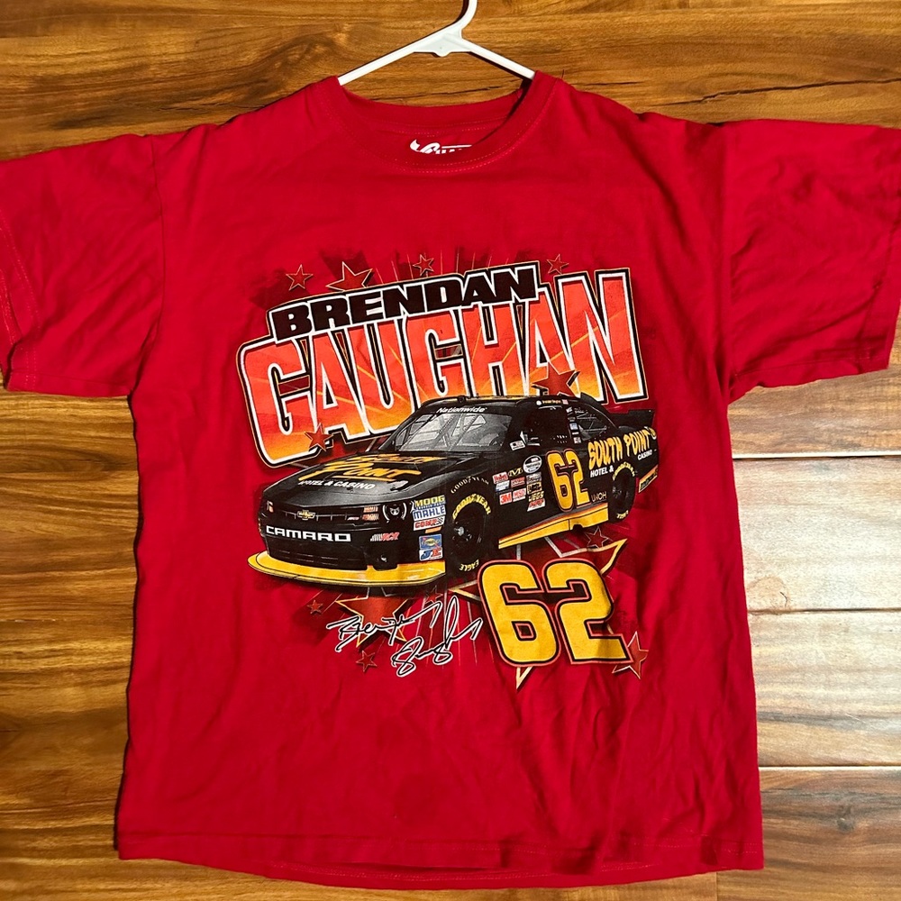 Vintage 2000s Brendan Caughan Short Sleeve Nascar Tee